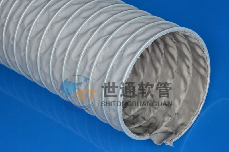 ST00387a軟管，耐高溫軟管,耐高溫風管,耐高溫伸縮管