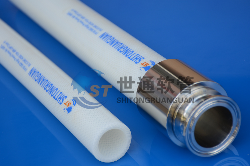 鉑金硫化4層網紋硅膠管483a,食品級硅膠管,醫用硅膠管,衛生級硅膠管,衛生級夾布管